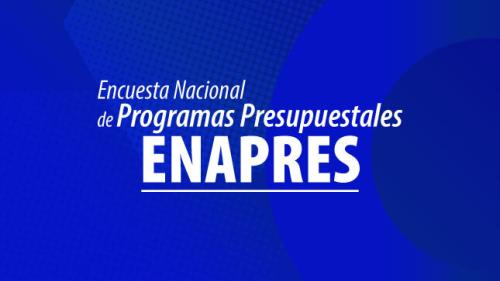 Encuesta Nacional de Programas Presupuestales (ENAPRES)