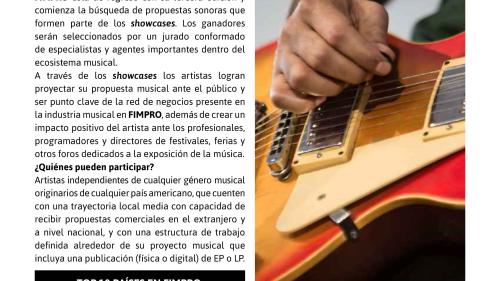 [Convocatoria para Showcases] Encuentro FIMPRO. Postula hasta el 07 de marzo