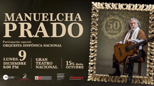 MANUELCHA PRADO, 50 AÑOS