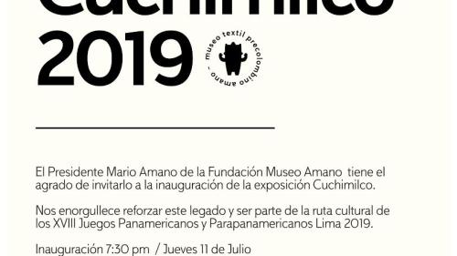 EXPOSICIÓN CUCHIMILCO 2019