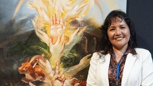 ARTISTA VISUAL JEANETTE VILLARREAL KAN PARTICIPARÁ EN LA BIENAL DE SALERNO, ITALIA.