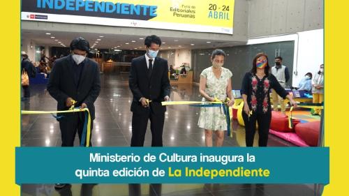 V Edición de La Independiente. Feria de editoriales peruanas