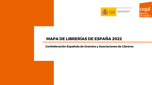 Mapa de librerías de España 2022