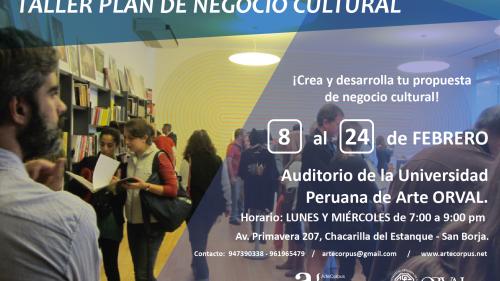 ASOCIACIÓN ARTECORPUS Y CENTRO CULTURAL DE LA UNIVERSIDAD ORVAL: 3 NUEVOS TALLERES ESPECIALIZADOS.