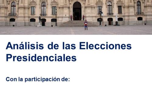 Volante conversatorio elecciones presidenciales