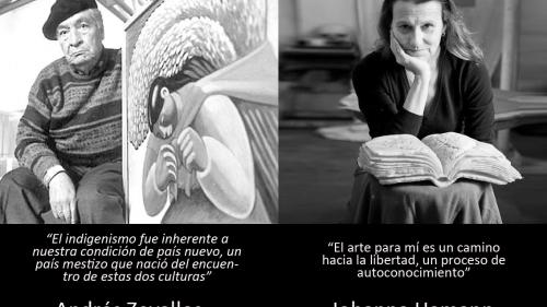 Adiós a dos grandes del arte peruano: Johanna Hamann y Andrés Zevallos