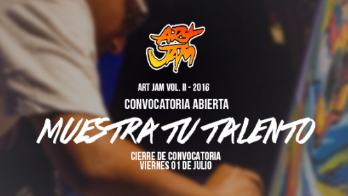[Convocatoria] IIdo. Vol. del ART JAM - 2016. Participa hasta el 01 de julio