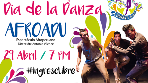 Fin de Fiesta por el Día de la Danza. #‎DisfrutaDanzaPeru‬.