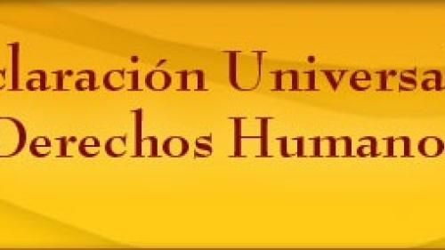 Declaración Universal de los Derechos Humanos