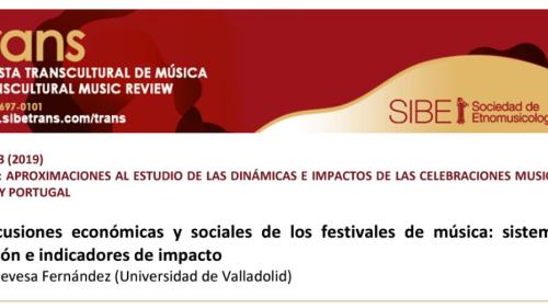 Repercusiones económicas y sociales de los festivales de música
