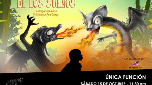 FUNCIÓN DIDÁCTICA GRATUITA DE LA OBRA TEATRAL “EL VIAJERO DE LOS SUEÑOS” ESTE  15 DE OCTUBRE