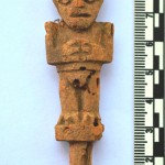 Escultura de mujer de Pachacamac