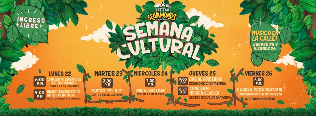 Poster for Semana Cultural 2015