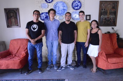 El Grupo está conformado por (de la izquierda): Octavio Palomino, Rafael Jiménez, Gonzalo Benavente, Juan Carlos Ortiz y Maribel Martínez.