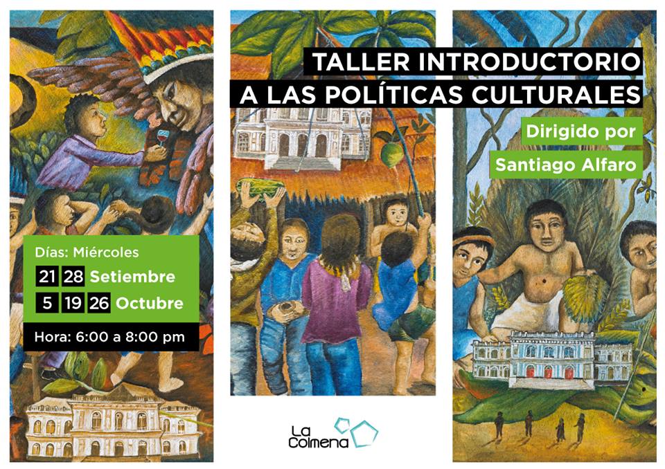 Flyer Políticas Culturales