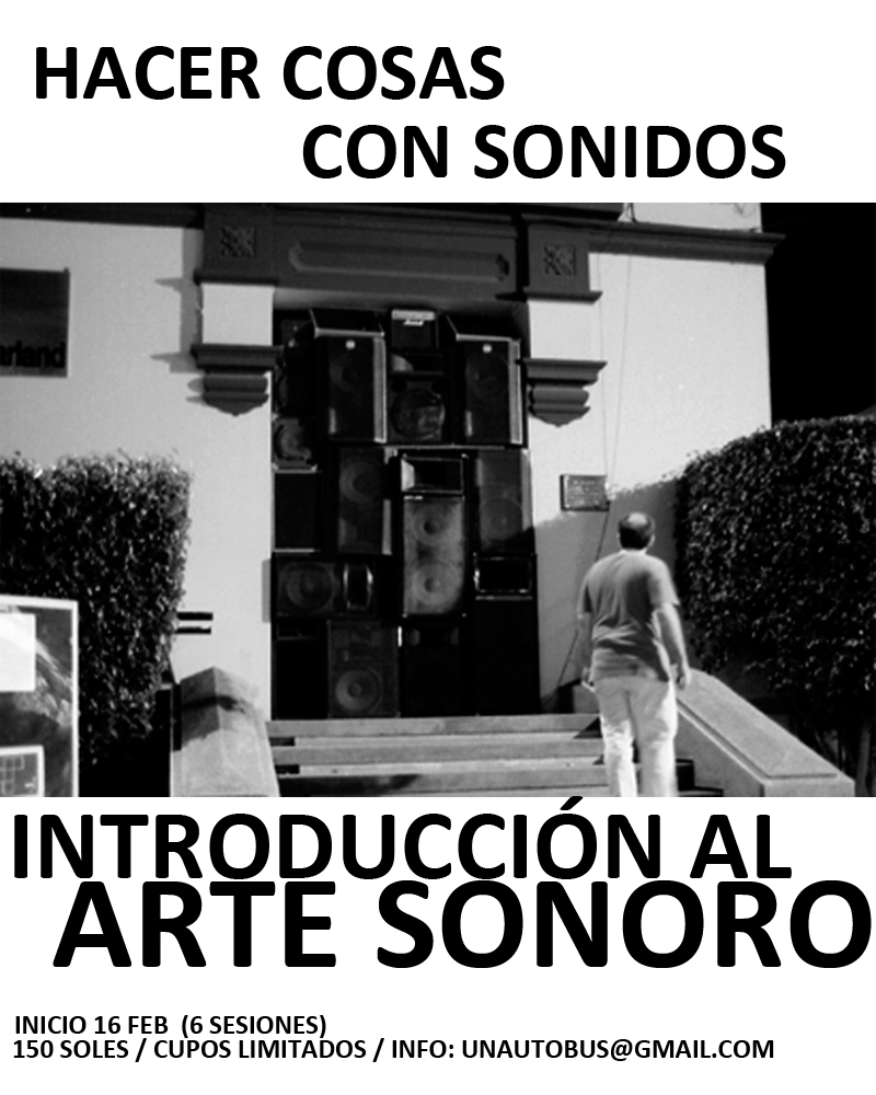 ARTE SONORO TALLER 2017
