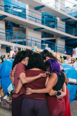 Intervención en el Mercado de Urubamba. Fotos: Cuerpo a Cuerpo – Miguel Palomino