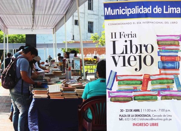 SEGUNDA EDICIÓN DE FERIA DEL LIBRO VIEJO SE REALIZARÁ HASTA 23 DE ABRIL EN EL CERCADO DE LIMA