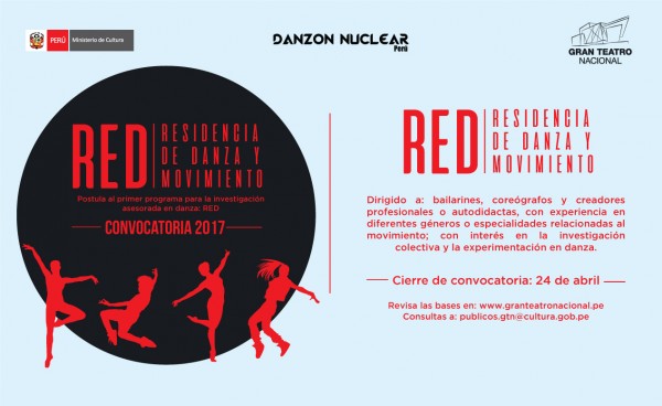CONVOCATORIA RED: RESIDENCIA DE DANZA Y MOVIMIENTO