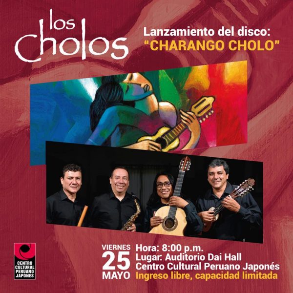 LANZAMIENTO DEL DISCO: “CHARANGO CHOLO”