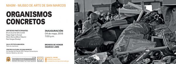 Museo de Arte de San Marcos presenta exposición Organismos concretos