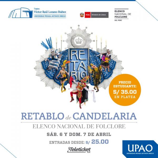 EL ELENCO NACIONAL DE FOLCLORE REGRESA A TRUJILLO CON “RETABLO DE CANDELARIA”