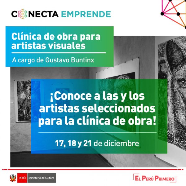 Conoce a las y los artistas seleccionados para la clínica de obra.