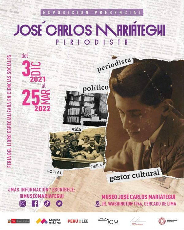 El Ministerio de Cultura inauguró exposición sobre la vida y la obra periodística de José Carlos Mariátegui