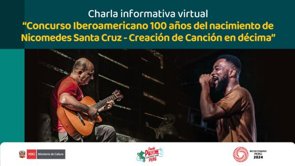 Concurso Iberoamericano 100 Años del nacimiento de Nicomedes Santa Cruz – Creación de Canción en Décima
