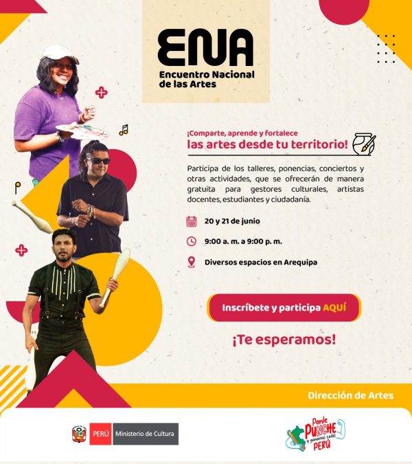 INVITACIÓN A LAS ACTIVIDADES DEL ENA 2025 EN AREQUIPA